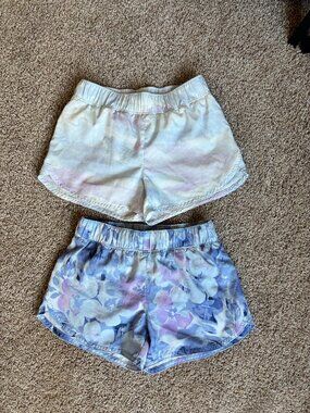 Lot of TWO Girls Athletic Shorts Old Navy and All in Motion Size 8/MEDIUM